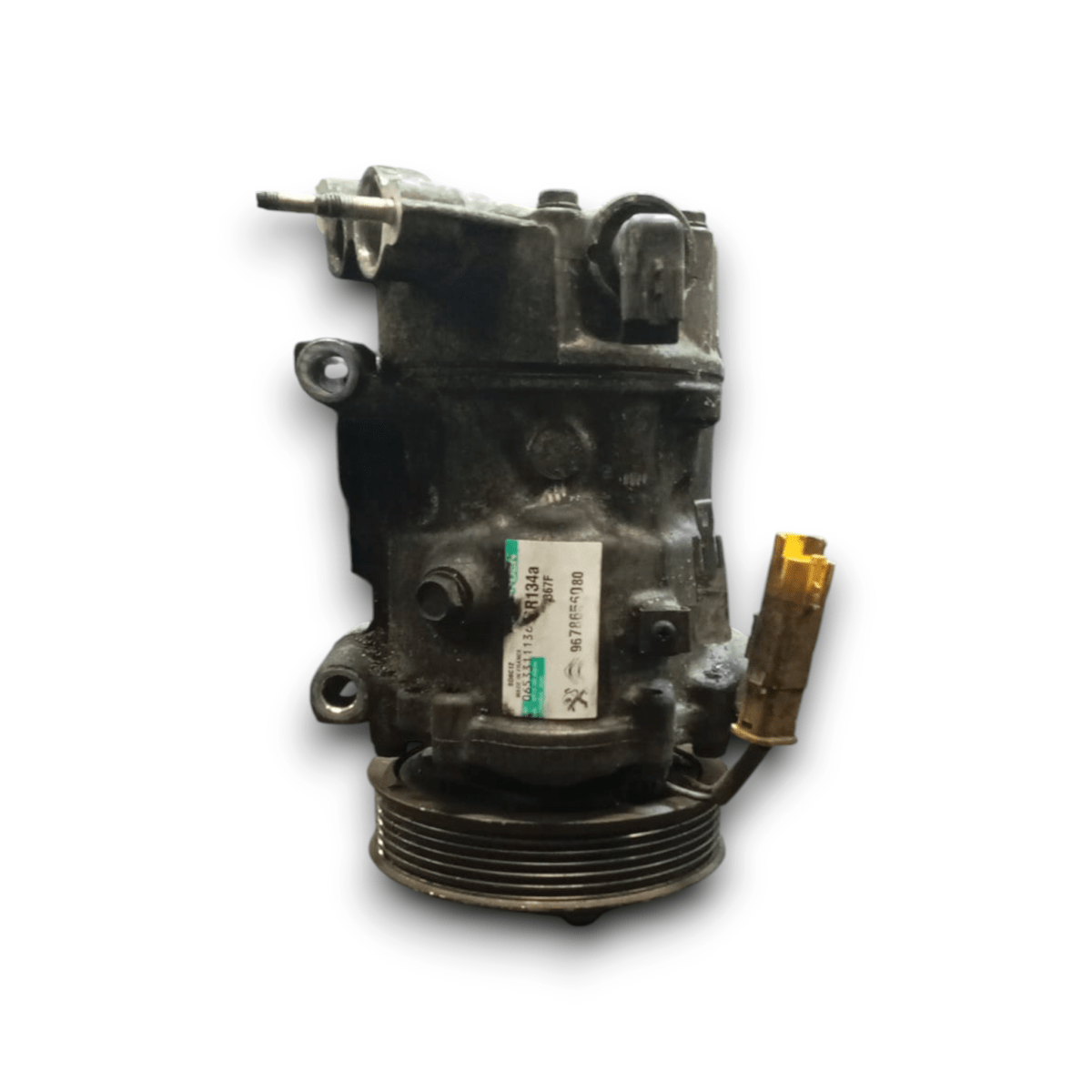 Air conditioning compressor peugeot partner code . 9678656080 1.6 diesel (2012 > 2019) - F&P CRASH SRL - Used Parts