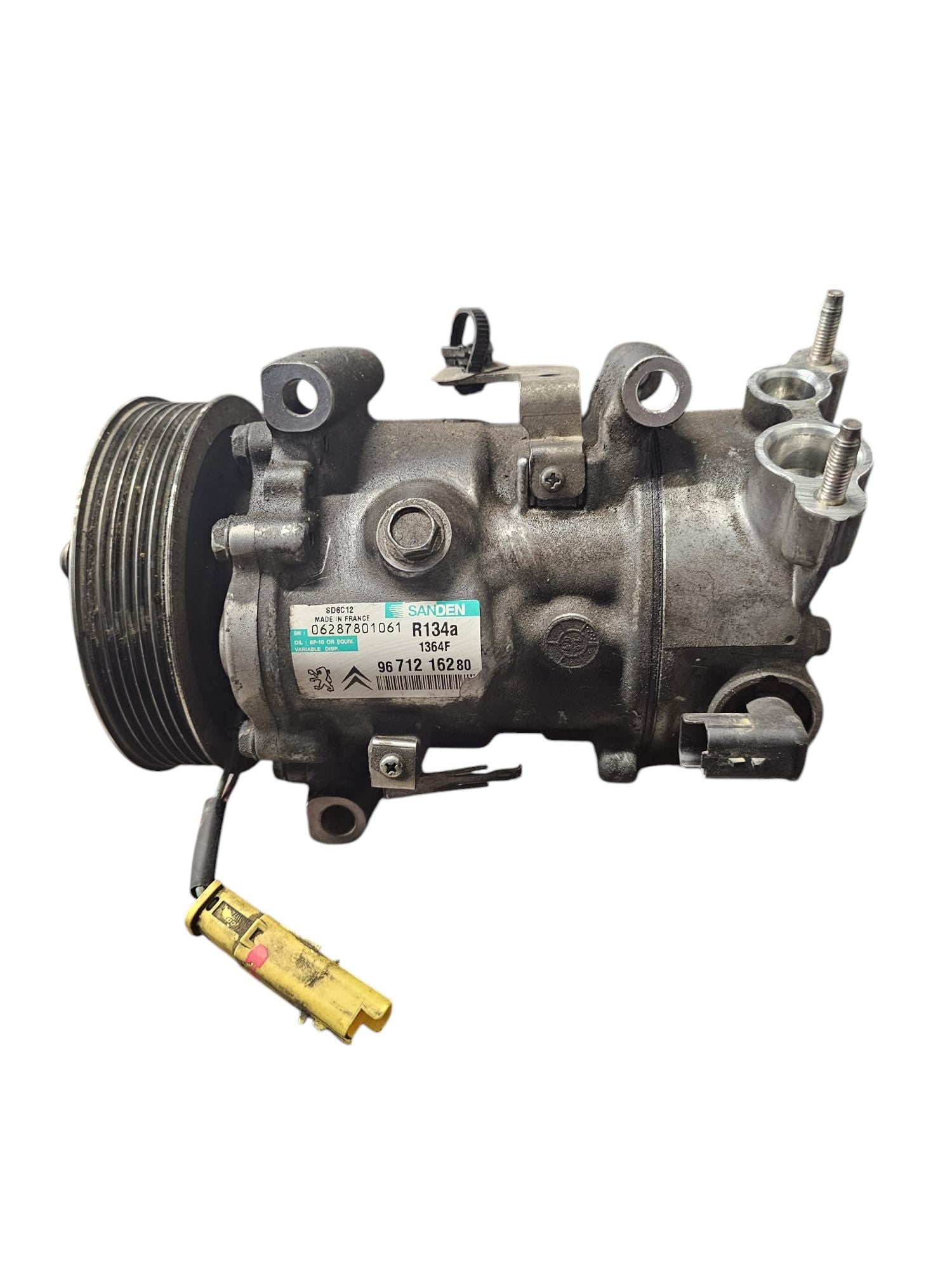 Compressore Aria Condizionata Peugeot Partner II 1.6 Diesel Cod:9671216280 (2008 2018) - F&P CRASH SRLS - Ricambi Usati