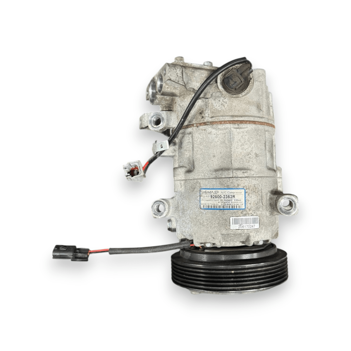 Compressore aria condizionata Renault Captur 1.5 diesel cod.92600 - 2352R (2013 - 2017) - F&amp;P CRASH SRL - Ricambi Usati