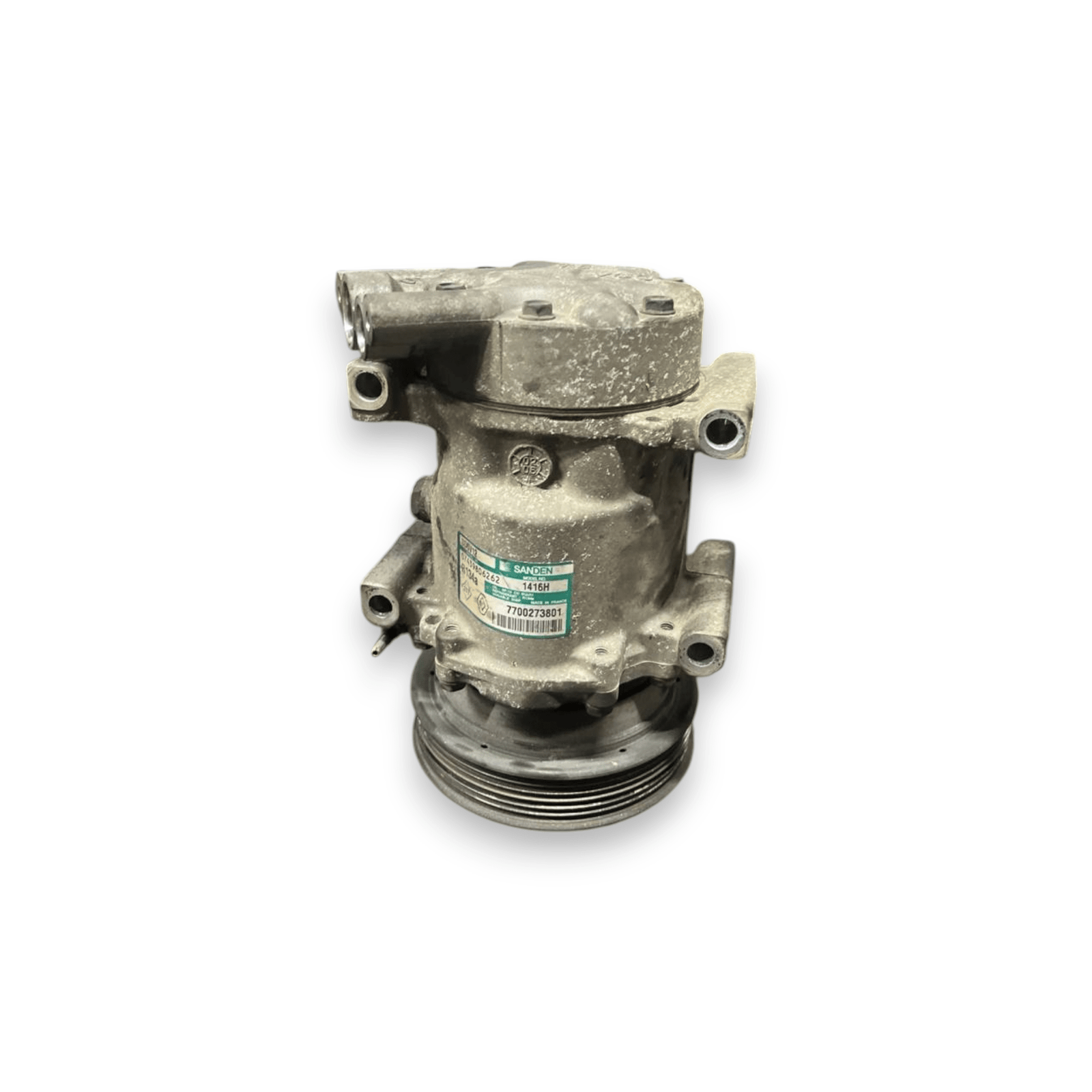 Air Conditioning Compressor Renault Clio II 1.4 Petrol (1998 to 2012) code: 7700273801 - F&P CRASH SRLS - Used Parts