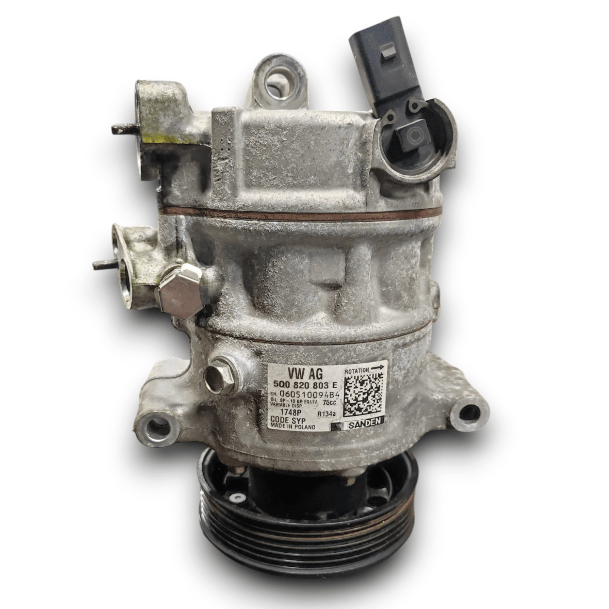 Compressore Aria Condizionata Skoda Octavia 1.4 Benzina COD: 5Q0820803E (2012 - 2019) - F&P CRASH SRLS - Ricambi Usati