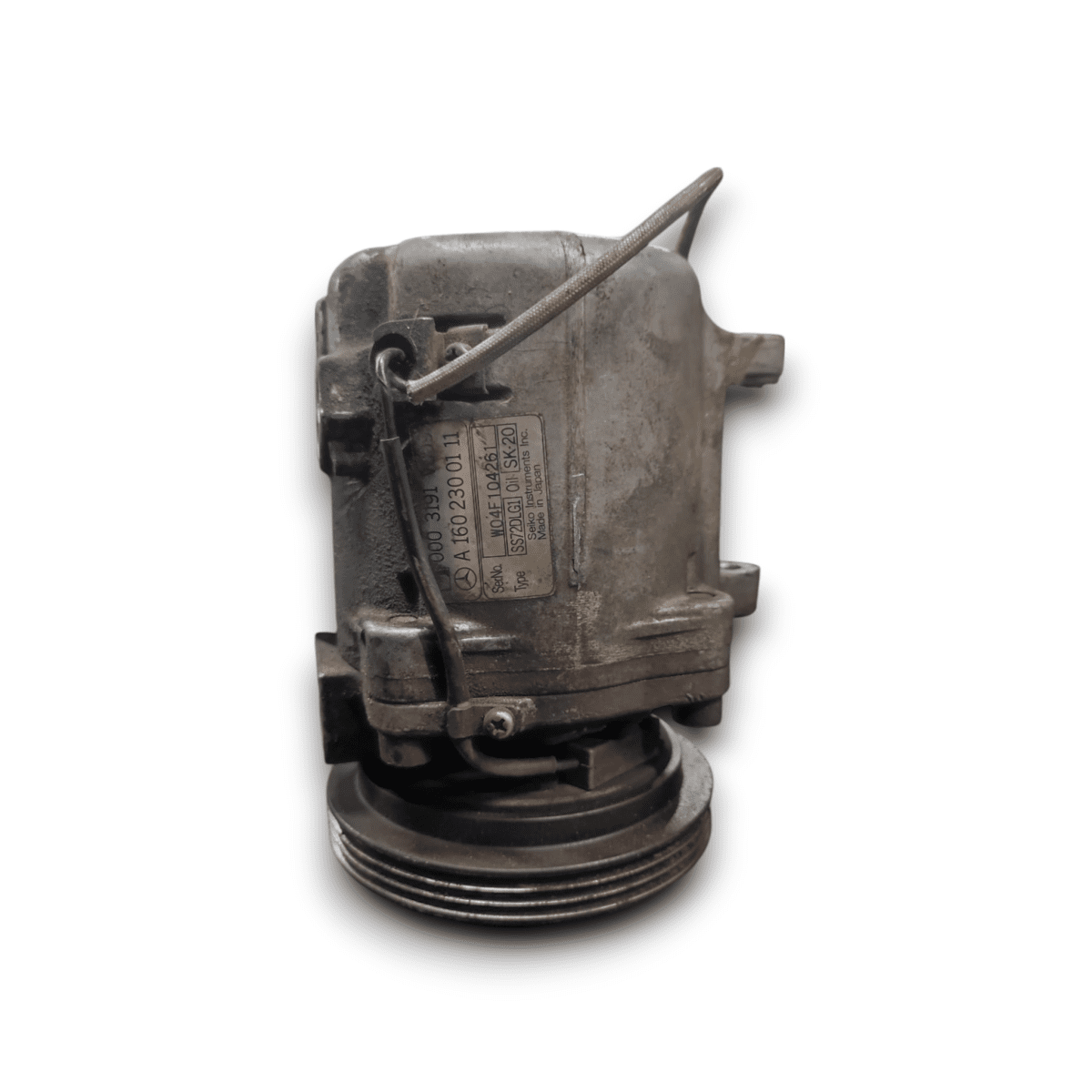 Compressore aria condizionata smart fortwo (w450) 1.0 benzina cod: a1602300111 (1998 - 2007) - F&amp;P CRASH SRL - Ricambi Usati