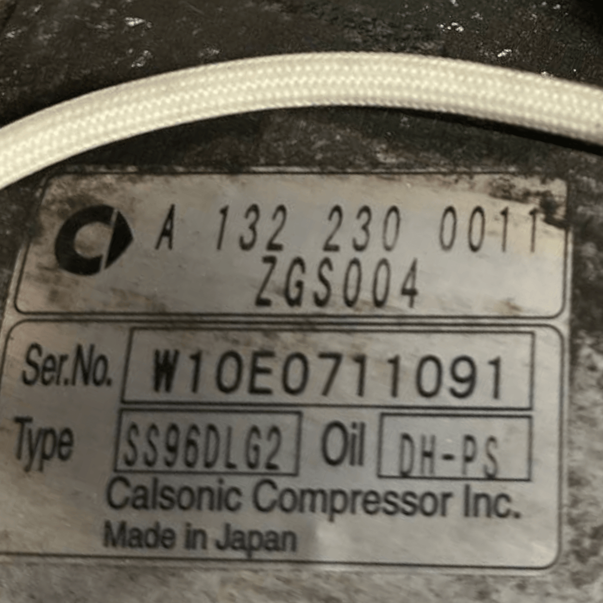 Air Conditioning Compressor Smart Fortwo W451 1.0 Petrol (2007 to 2015) code: A1322300011 - F&P CRASH SRLS - Used Parts