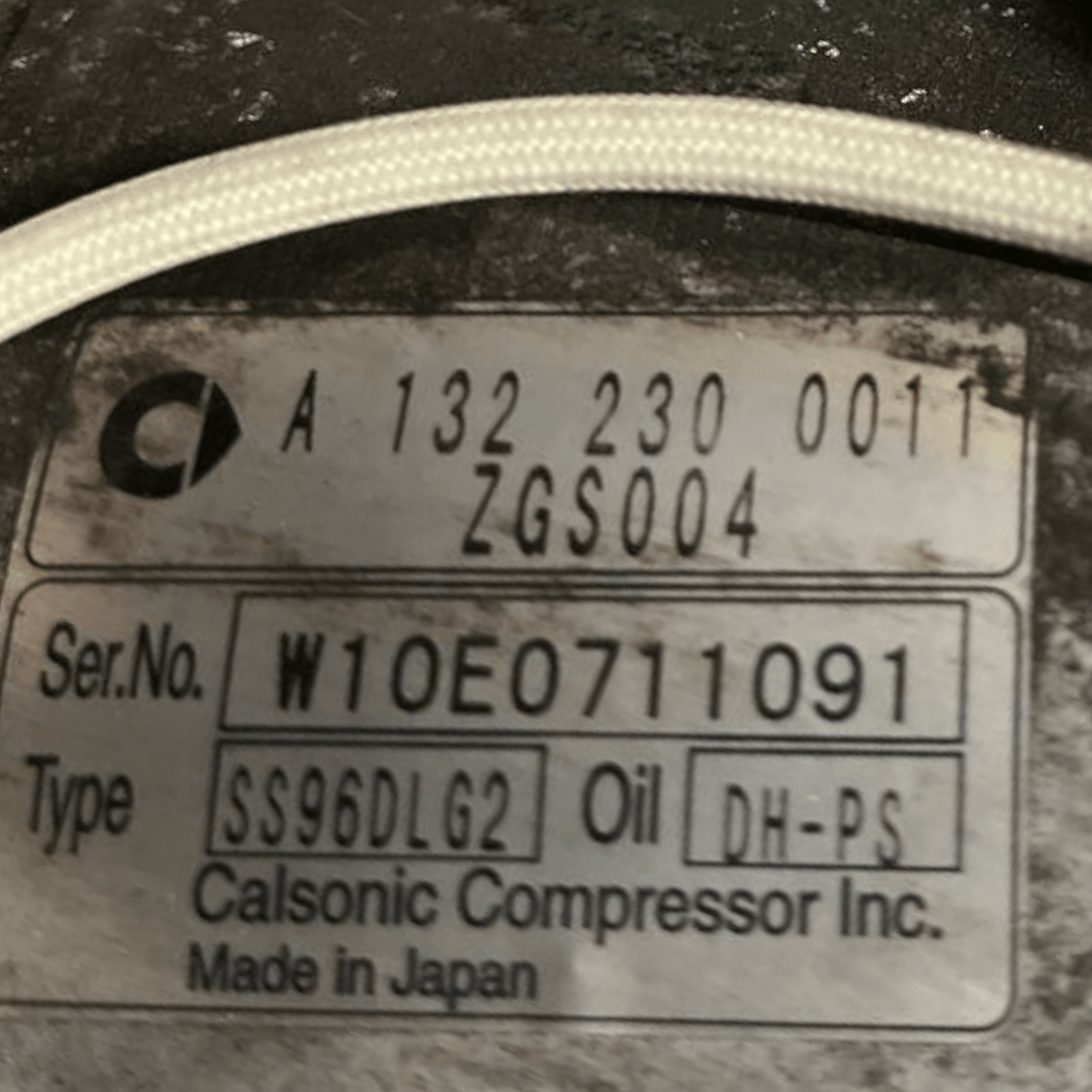 Air Conditioning Compressor Smart Fortwo W451 1.0 Petrol (2007 to 2015) code: A1322300011 - F&P CRASH SRLS - Used Parts