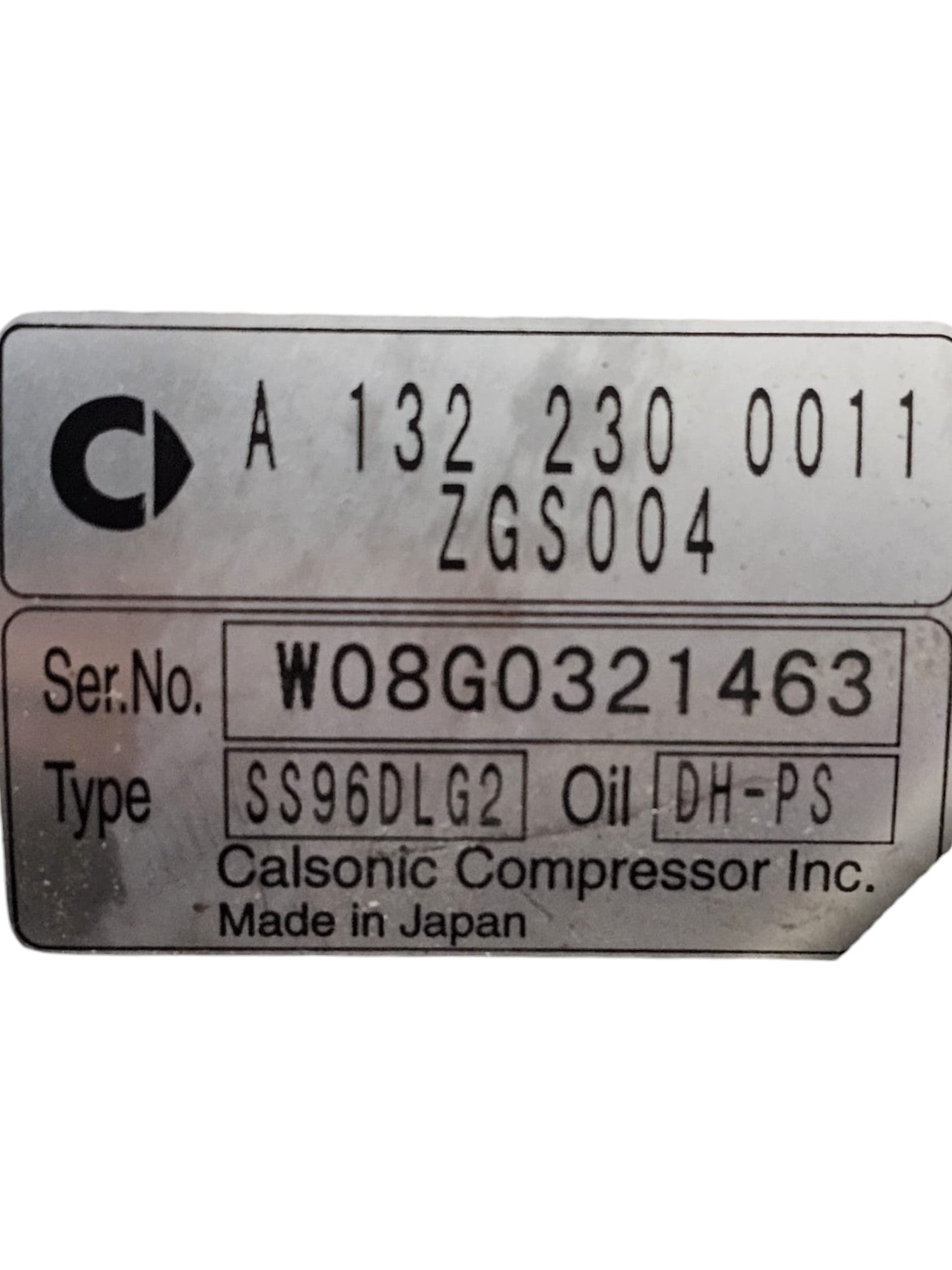 Compressore Aria Condizionata Smart Fortwo W451 1.0 Benzina Cod:A1322300011 (2007 - 2015) - F&P CRASH SRLS - Ricambi Usati