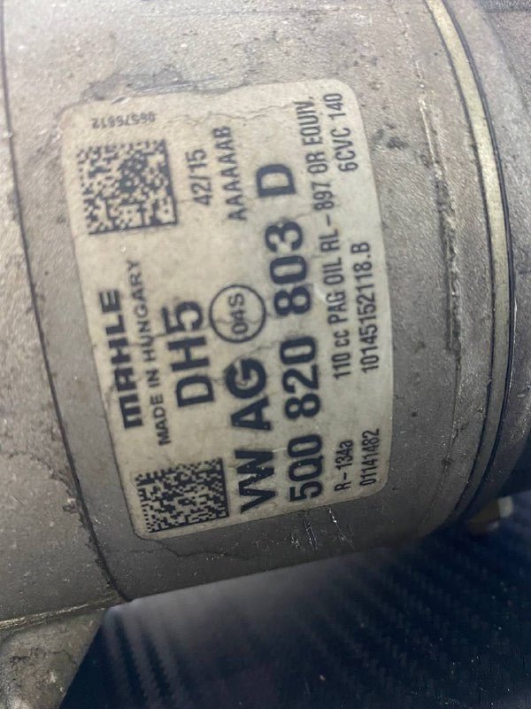Compressor / air conditioning Volkswagen GOLF VII code 500820803D - F&P CRASH SRLS - Used Parts