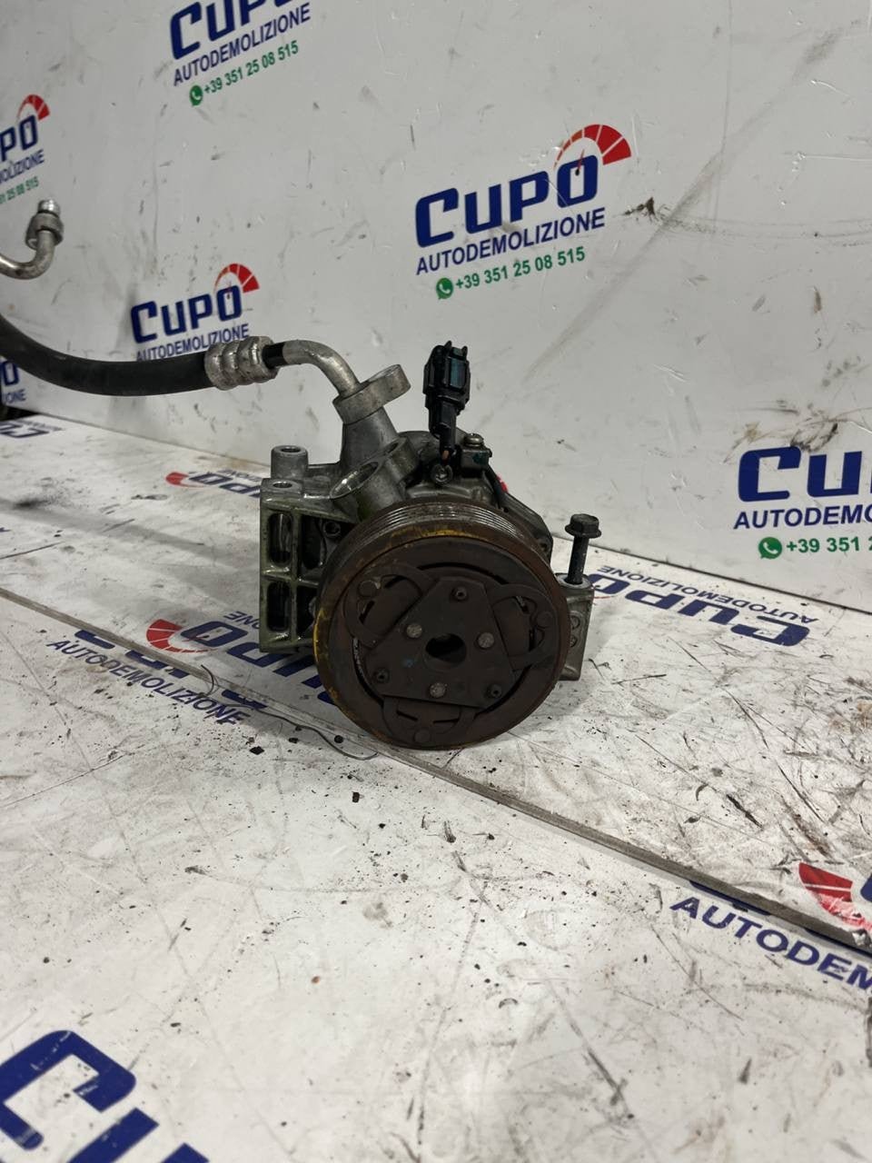 Compressore Clima A / C Nissan Micra k13 (2010) cod: 926003va1d - F&P CRASH SRLS - Ricambi Usati