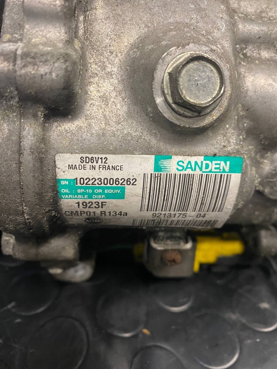 Compressore clima a/C Mini cooper SD 2.0 cod:9213175-04 - F&P CRASH SRLS - Ricambi Usati