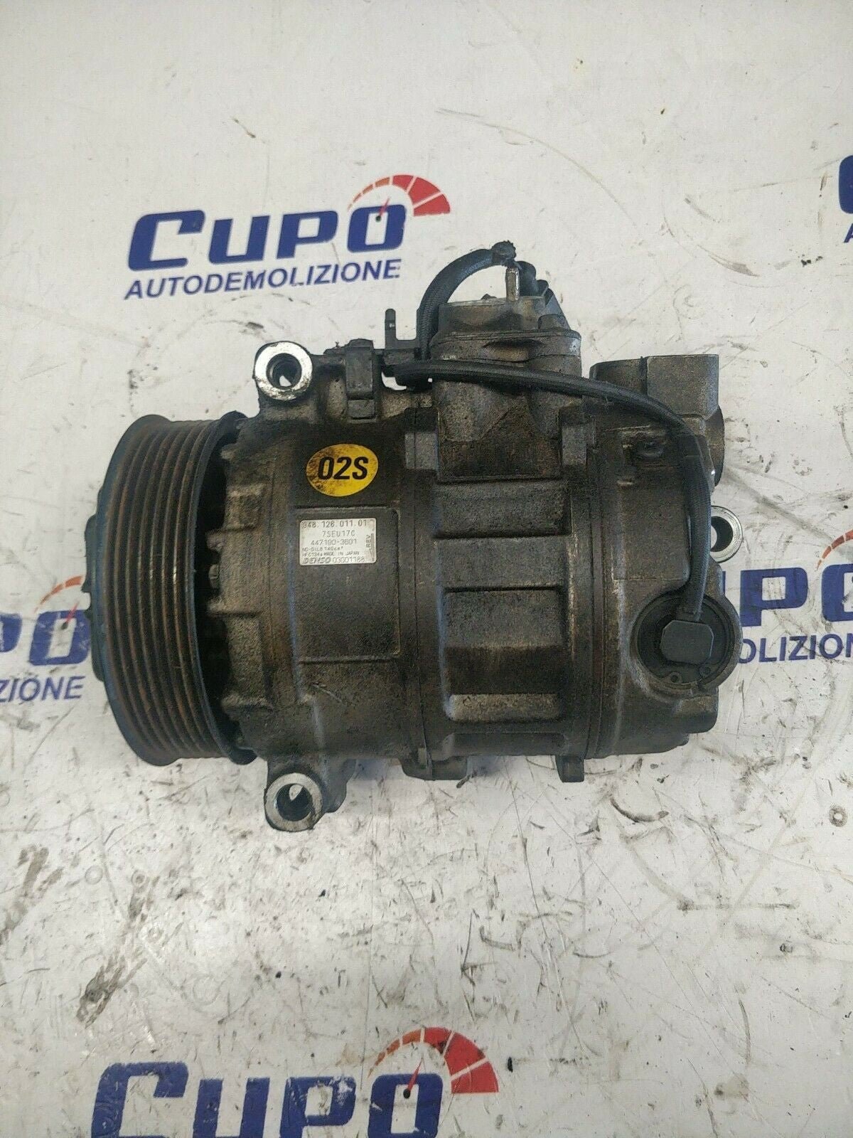 A/C compressor Porsche Cayenne 4.5 s gasoline 94812601101 - F&P CRASH SRLS - Used Parts