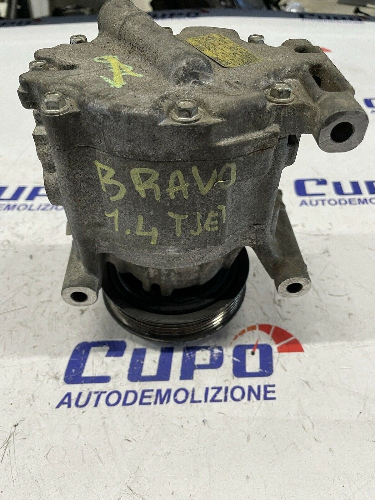 Air Conditioning Compressor FIAT 1.2/1.4 Gas 500/BRAVO 5A7875200-51747318 - F&P CRASH SRLS - Used Parts