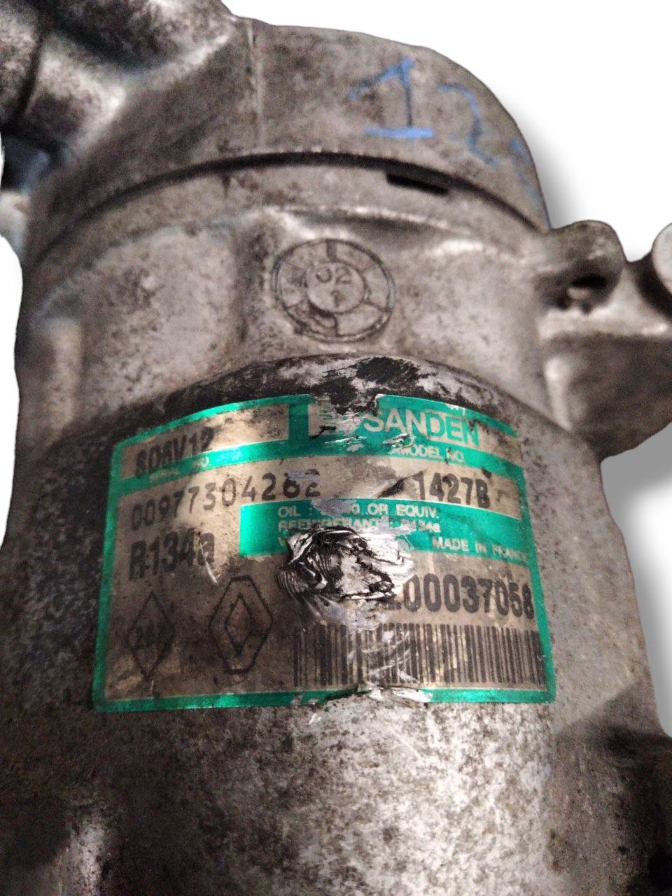 Air Conditioning Compressor Renault Clio II 1.2b (2004) cod.8200037058 - F&P CRASH SRLS - Used Parts