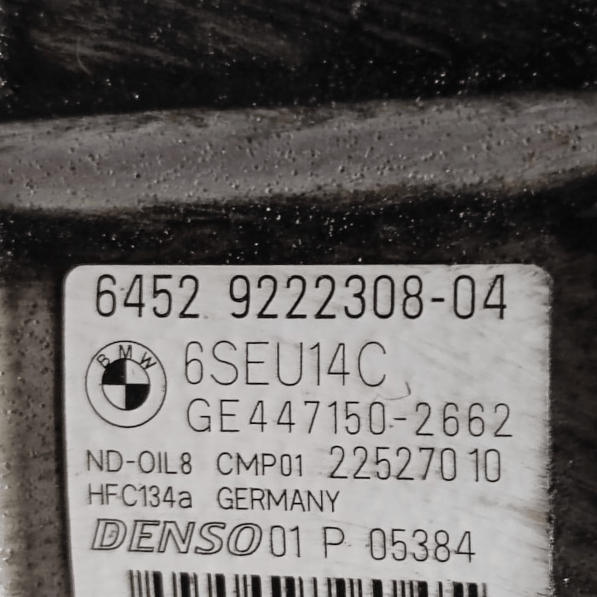 Compressore Clima Bmw Serie 1 F20 2.0 Diesel COD: 6452922230804 (2011 - 2019) - F&P CRASH SRLS - Ricambi Usati
