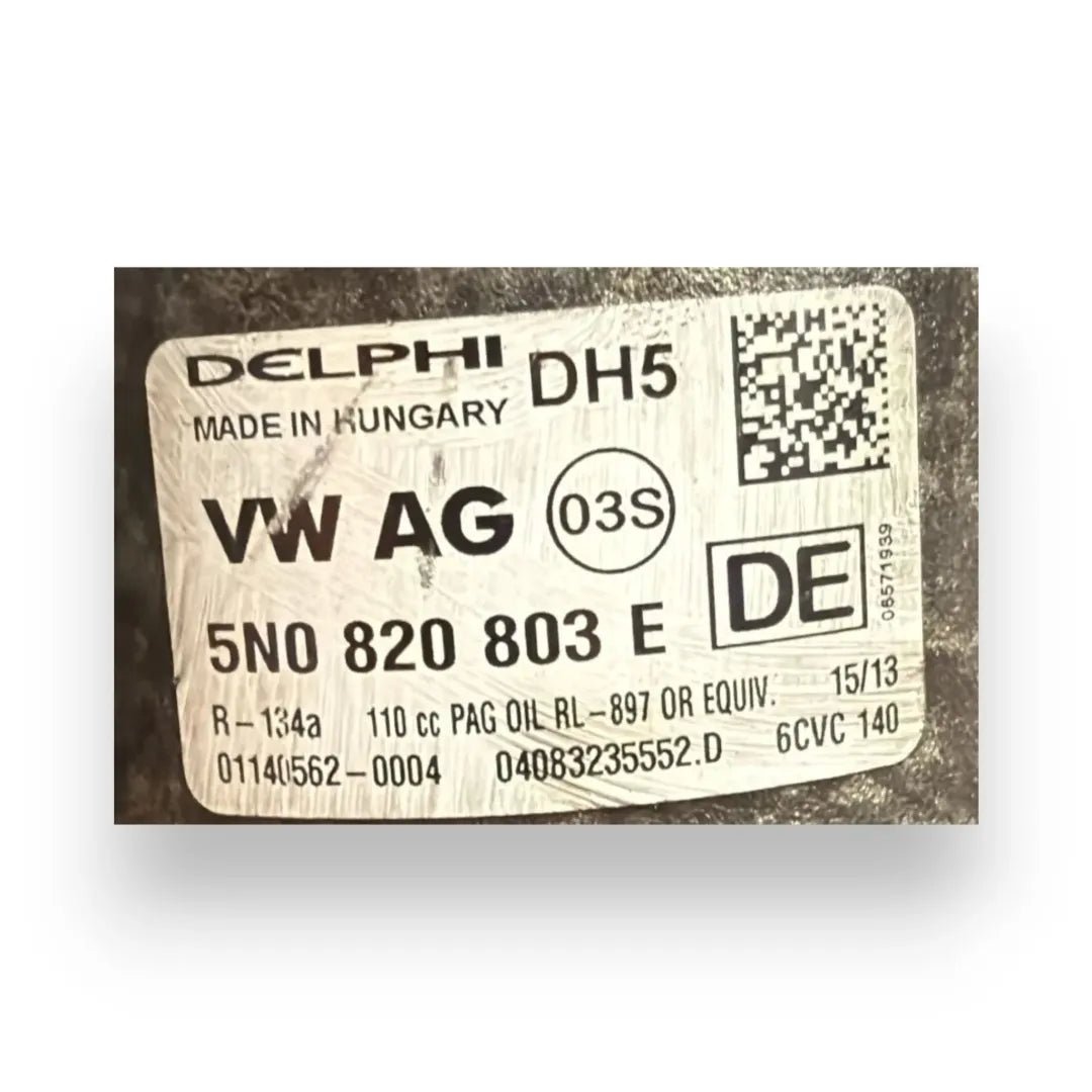Dettaglio Compressore clima Volkswagen Golf dal 2008 OEM 5K0820803HX - foto 3