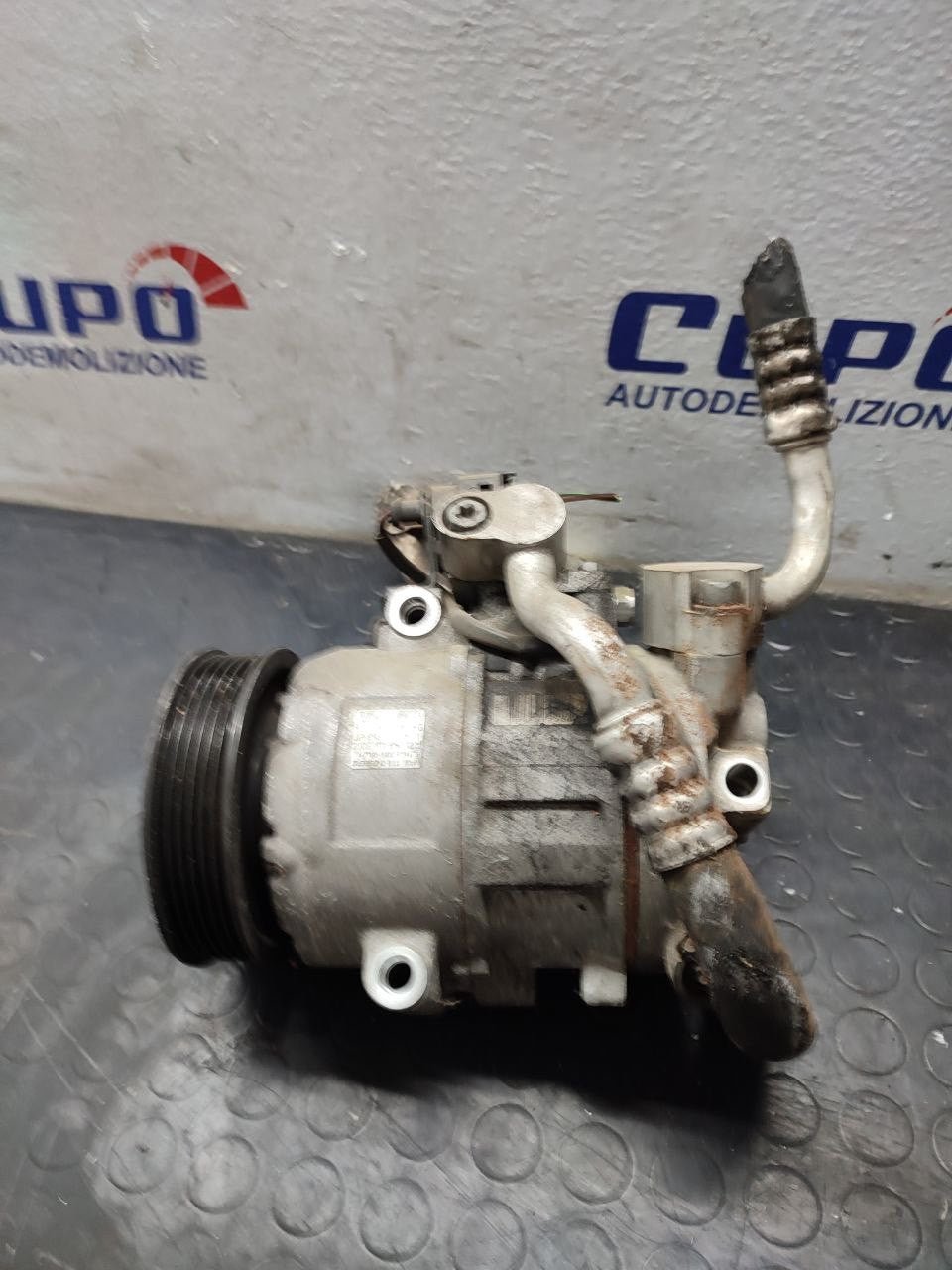Volkswagen Polo (5n) 2005 air conditioning compressor code 6q0820808d - F&P CRASH SRLS - Used Parts