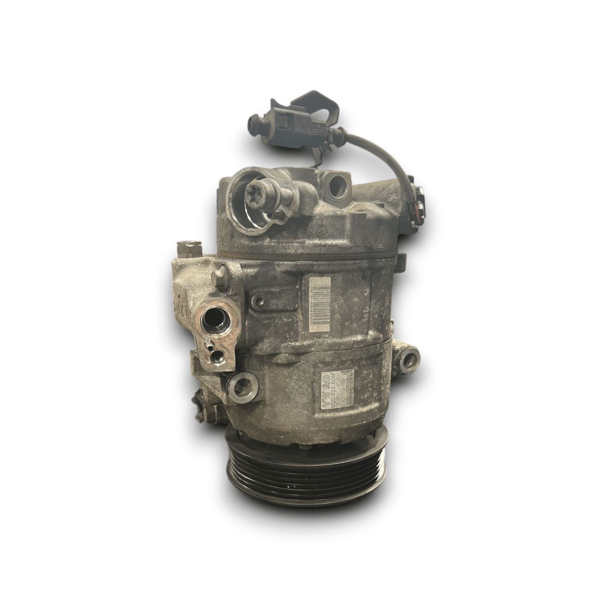 Compressore clima volkswagen polo 6r 1.4 benzina cod:6Q0820808F (2009 &gt; 2017) - F&amp;P CRASH SRLS - Ricambi Usati