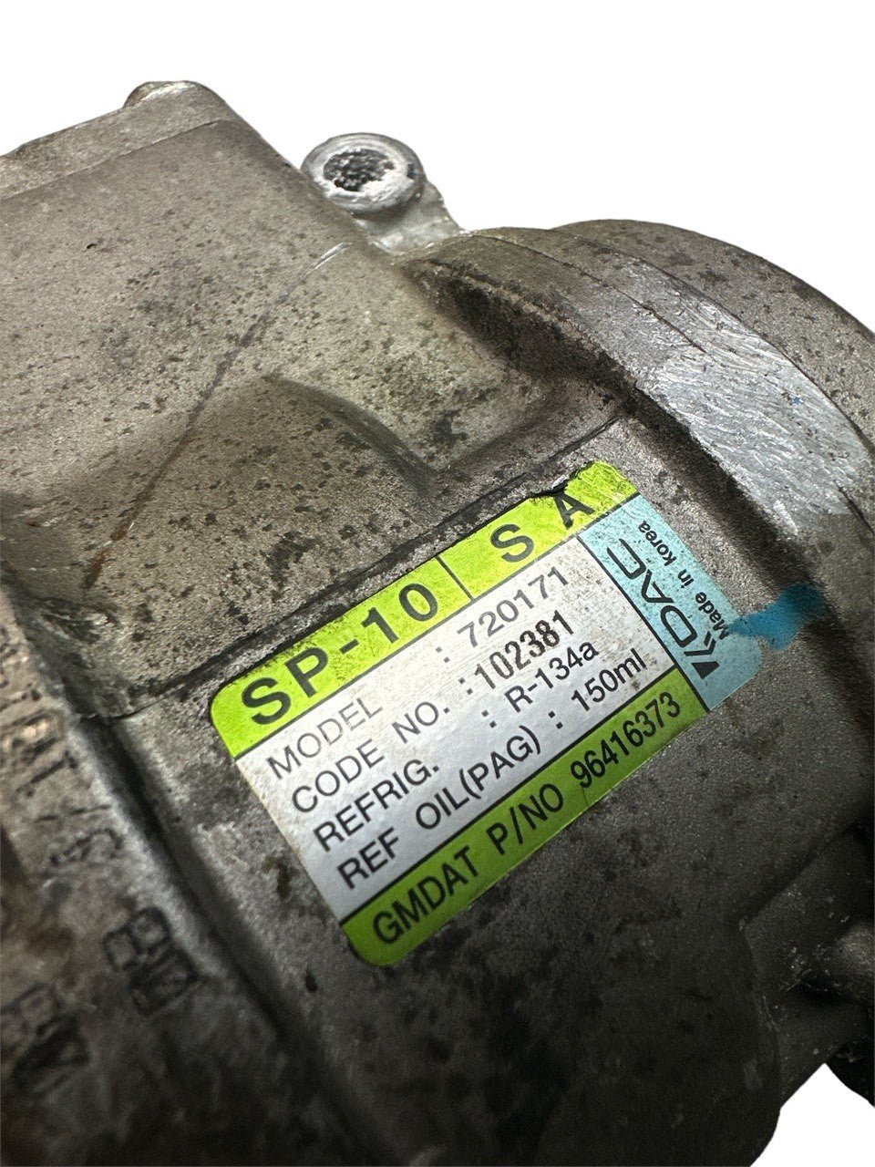 Compressore / Climatizzatore Chevrolet Aveo I serie 2010 1.2 b ( 2010 ) cod. 720171 - F&P CRASH SRLS - Ricambi Usati