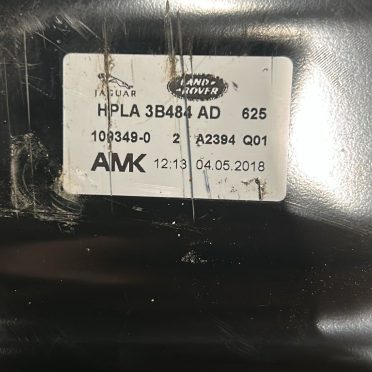 Compressore sospensione pneumatiche jaguar i - pace cod:HPLA 3B484 AD (2018 >) - F&P CRASH SRLS - Ricambi Usati