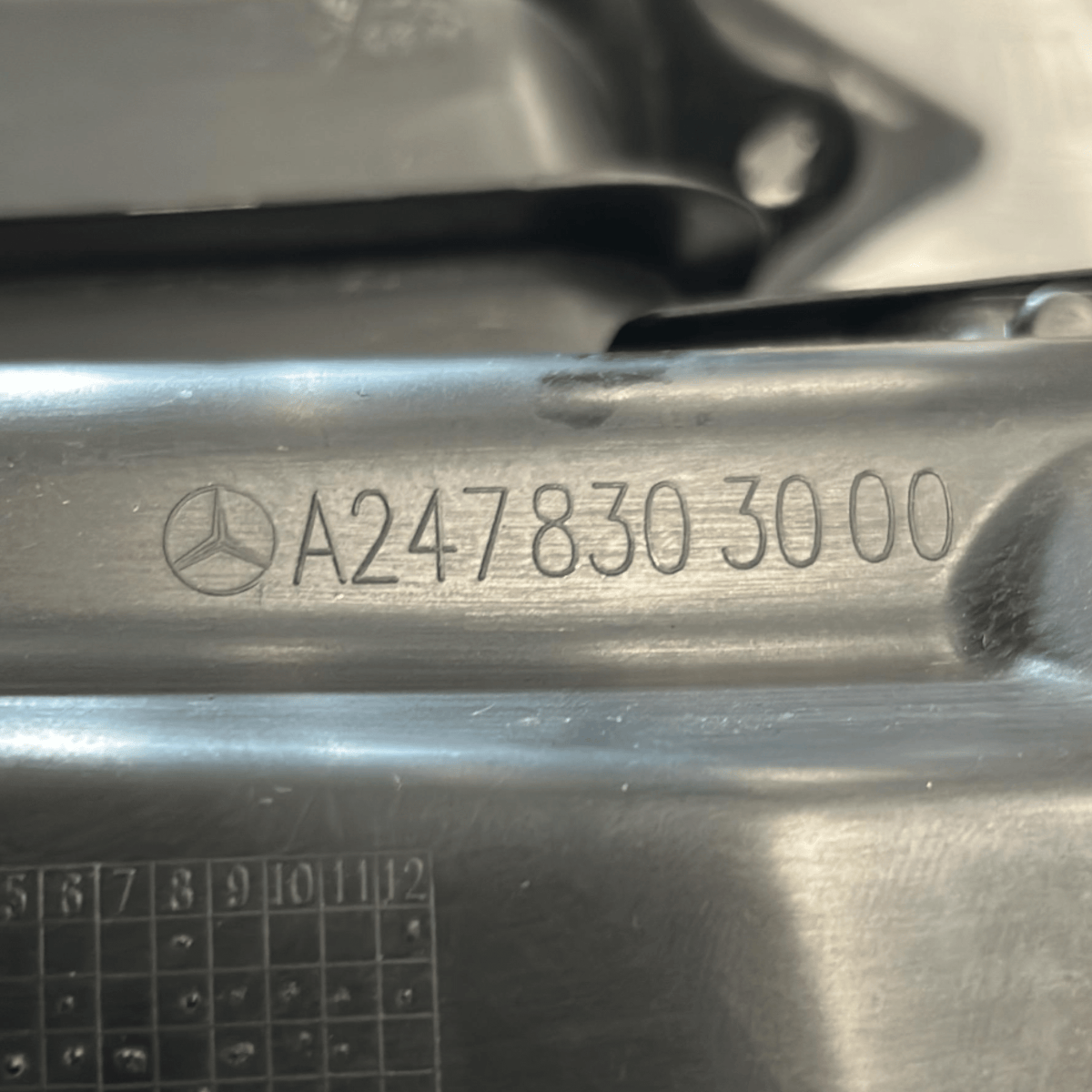 Air duct passenger compartment Mercedes Benz GLA (H247) 2.0 Diesel code A2478303000 (2020 > ) - F&P CRASH SRLS - Used Parts