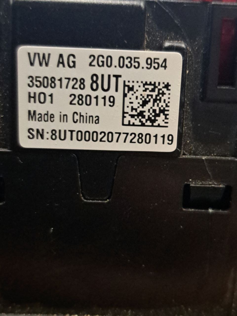USB Socket Connector Volkswagen Polo aw1 (2017>) COD:A2478203902 - F&P CRASH SRLS - Used Parts