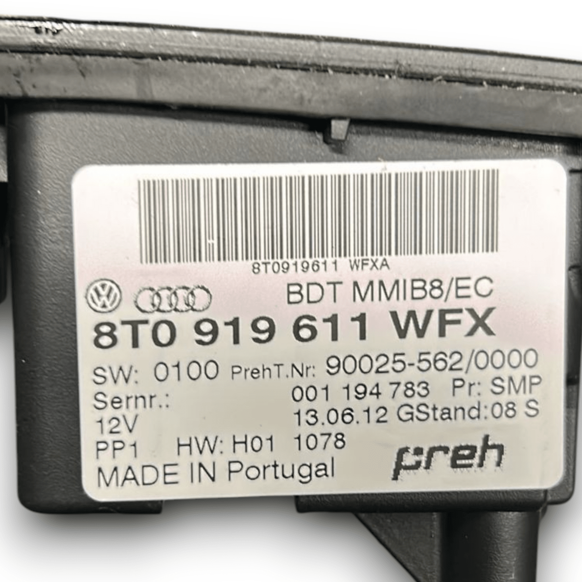Console centrale audi a4 b8 cod:8t0919611 (2007 > 2016) - F&P CRASH SRL - Ricambi Usati