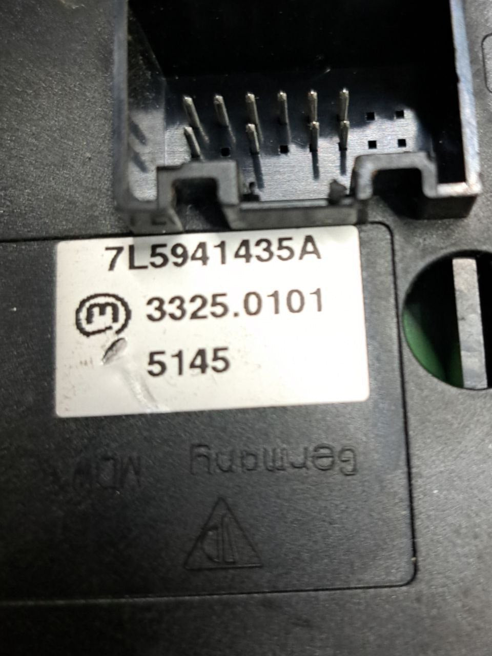 Console centrale cambio Porsche Cayenne (2004) COD:7L5941435A - F&P CRASH SRLS - Ricambi Usati