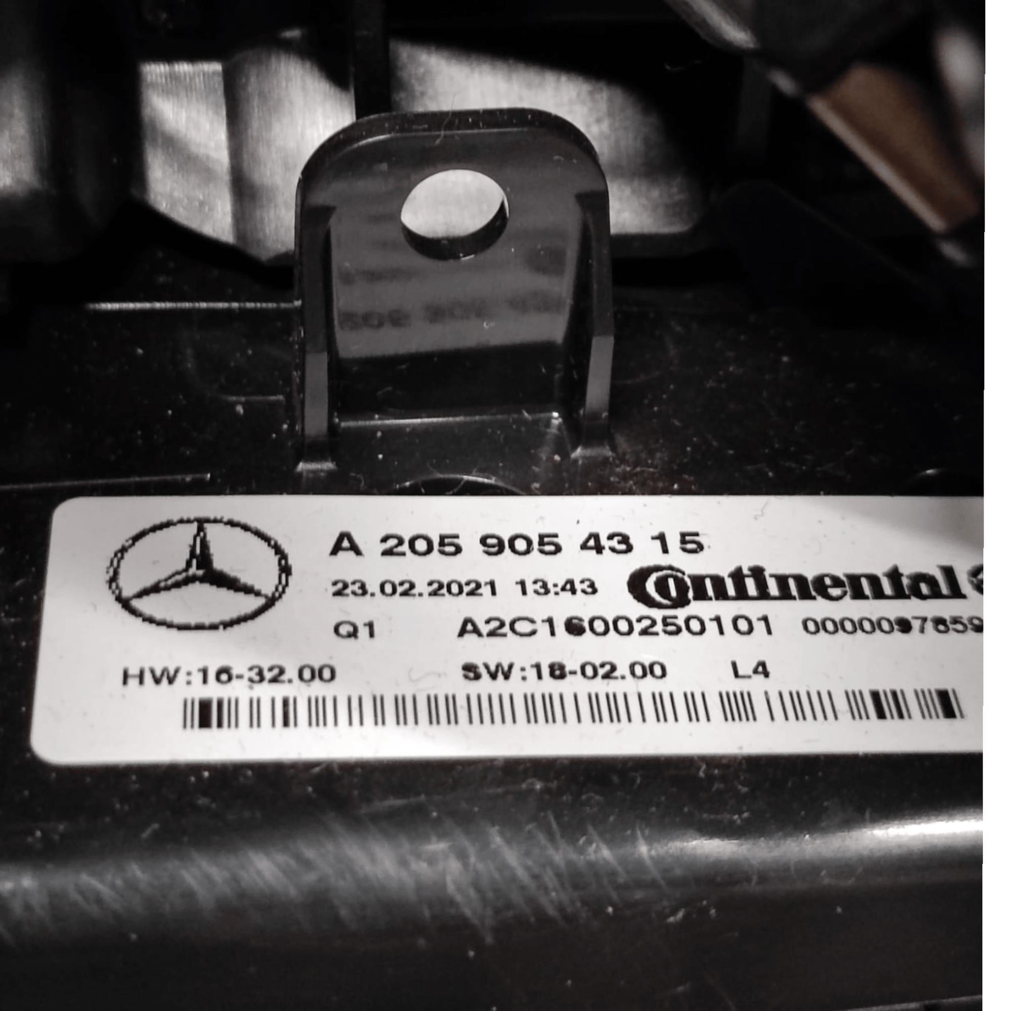 Console Centrale Mercedes GLC C253 COD: A2059054315 (2016 - 2023) - F&P CRASH SRLS - Ricambi Usati