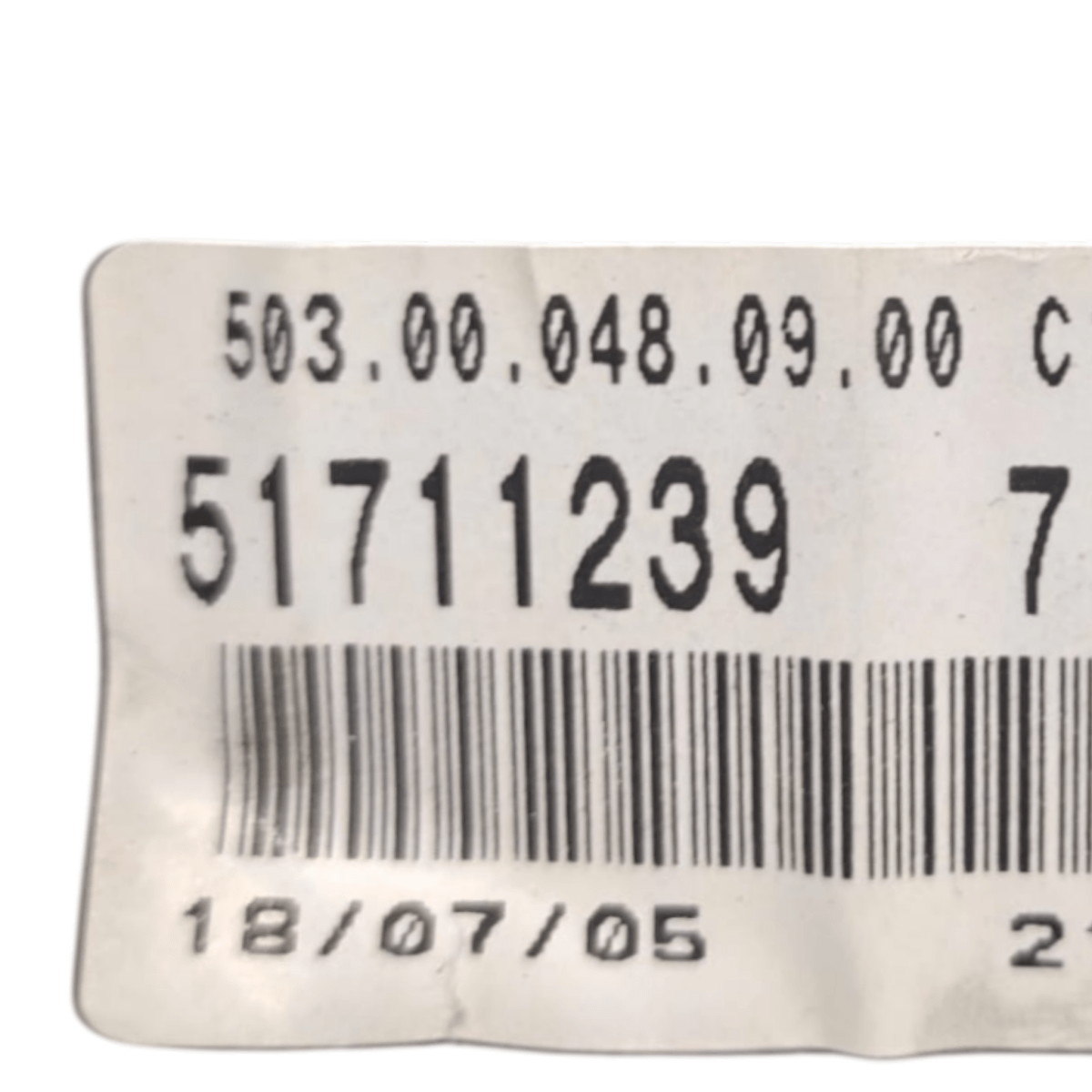 Contachilometri / tachimetro fiat panda 169 1.2 benzina cod: 51711239 (2003 - 2012) - F&P CRASH SRLS - Ricambi Usati