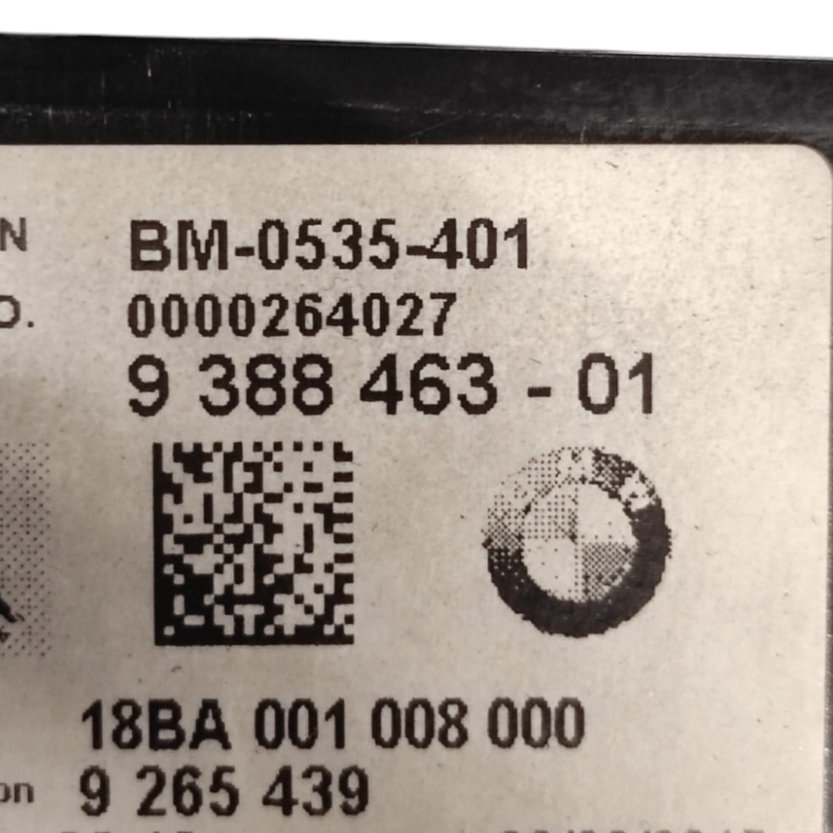 Odometer / speedometer mini cooper f56 1.5 petrol code: 9388463 01 (2014 - 2023) - F&P CRASH SRLS - Used Parts