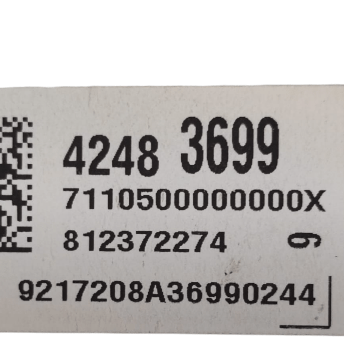 Odometer / speedometer opel mokka x 1.6 diesel code: 42483699 (2012 - 2019) - F&P CRASH SRLS - Used Parts