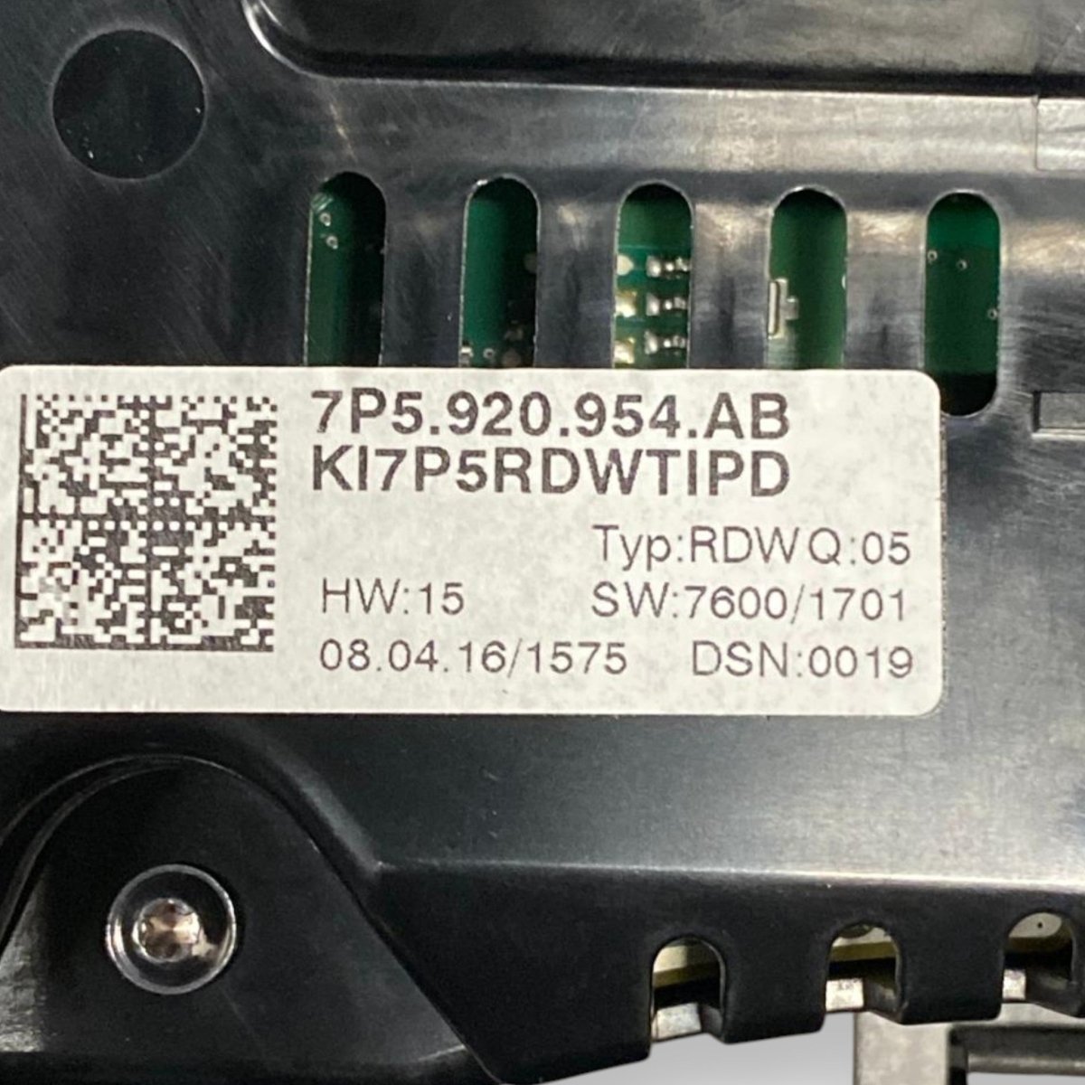 Odometer / speedometer Porsche Cayenne 92A 3.0 diesel (2010 - 2017) Code: 7P5920954AB - F&P CRASH SRL - Used Parts