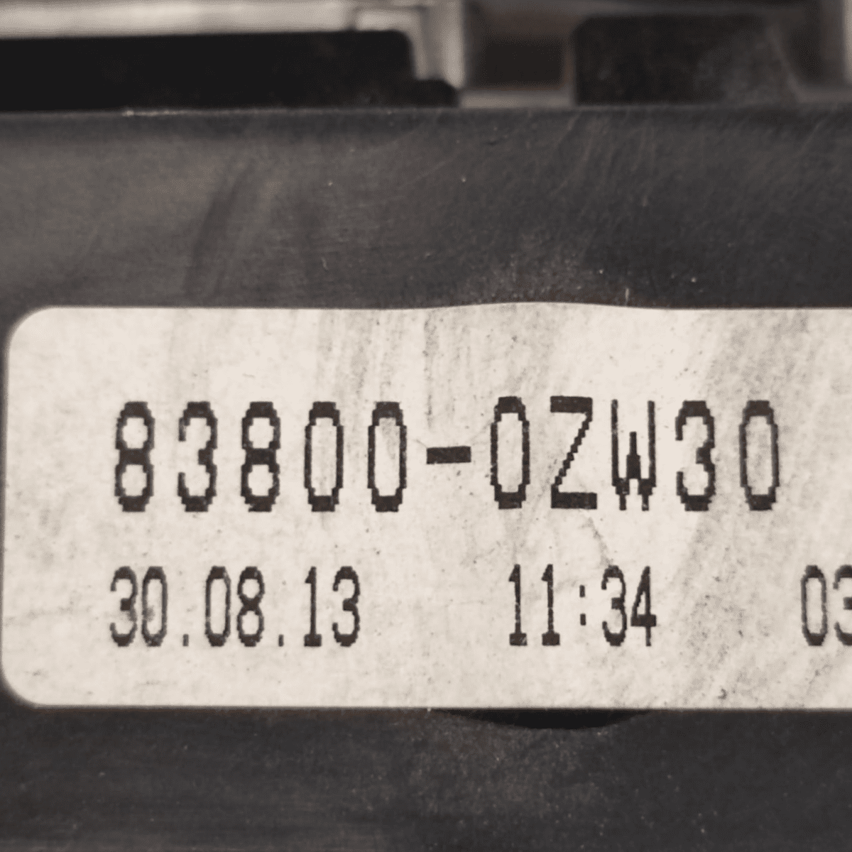 Odometer / speedometer toyota auris (e180) 1.8 hybrid code: 838000zw30 (2012 - 2018) - F&P CRASH SRL - Used Parts