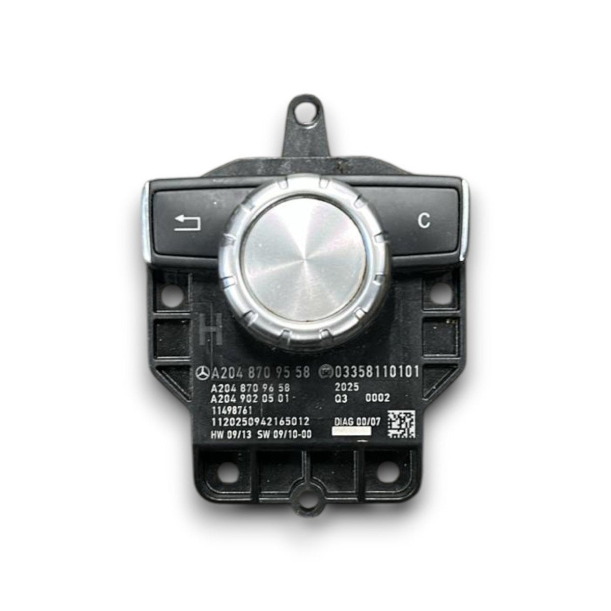 Controller / comandi autoradio Mercedes Benz Classe C (W204) cod.A2048709558 (2007 > 2015) joystick - F&P CRASH SRLS - Ricambi Usati