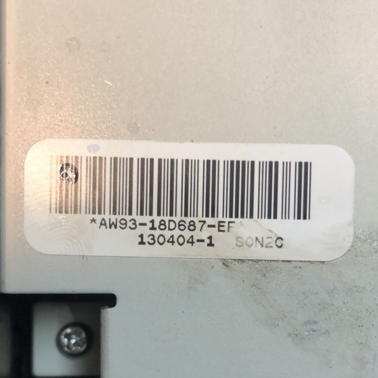 Controllo Comandi Clima Posteriore Jaguar XJ (X351) (2009 > 2019) cod:AW93 - 18D687 - EF - F&P CRASH SRLS - Ricambi Usati