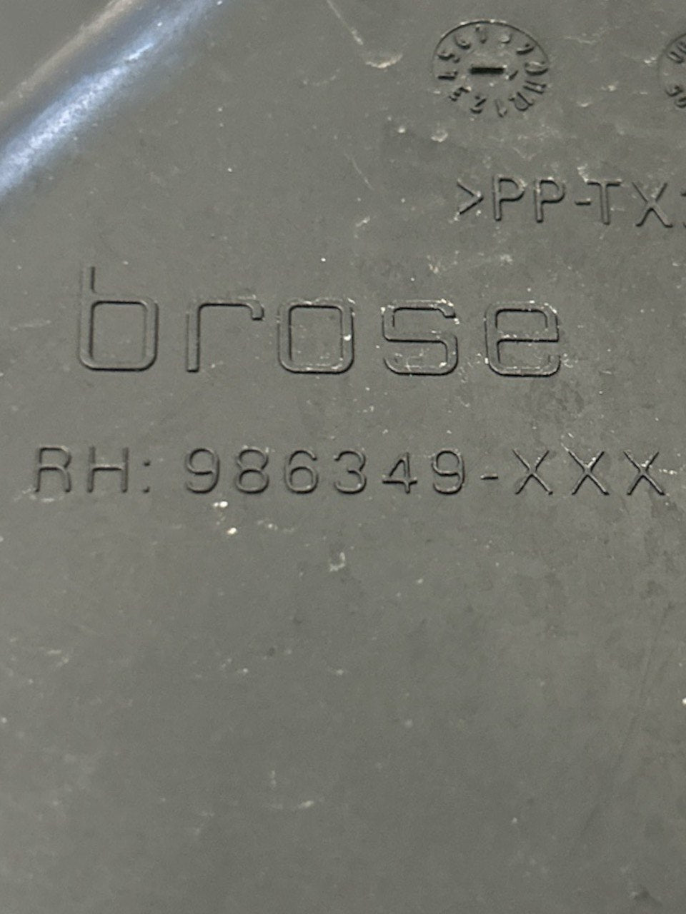 Right Rear Window Lift Cover Seat Leon II (2005 > 2009) code.986349 - F&P CRASH SRLS - Used Parts