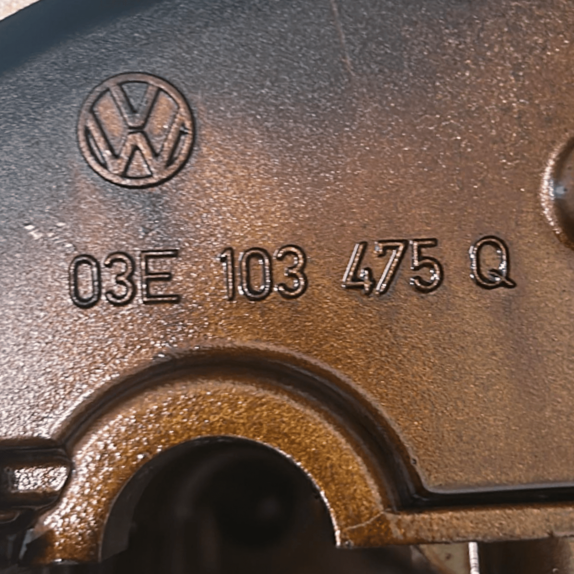 Coperchio Punterie Volkswagen Polo V (6R) cod.03E103475Q 1.2 Benzina (CGP) (2009 > 2017) - F&P CRASH SRLS - Ricambi Usati