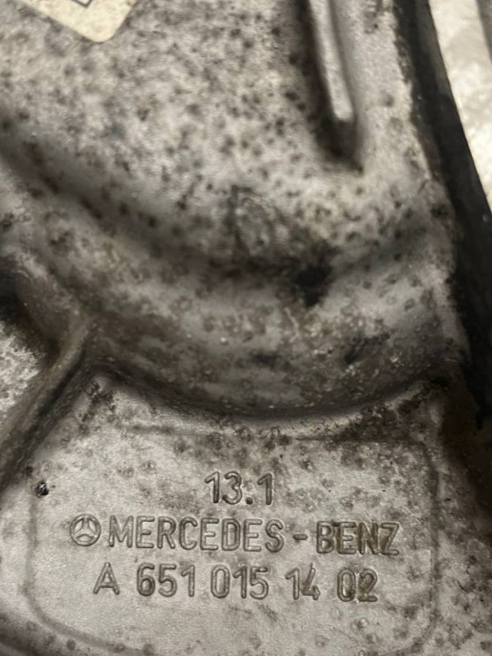 Copertura / Coperchio / Carter Albero Motore Mercedes - Benz Classe C W205 / Mercedes - Benz Classe E W212 2.2 Diesel (2014 al 2021) cod: A6510151402 - F&P CRASH SRLS - Ricambi Usati