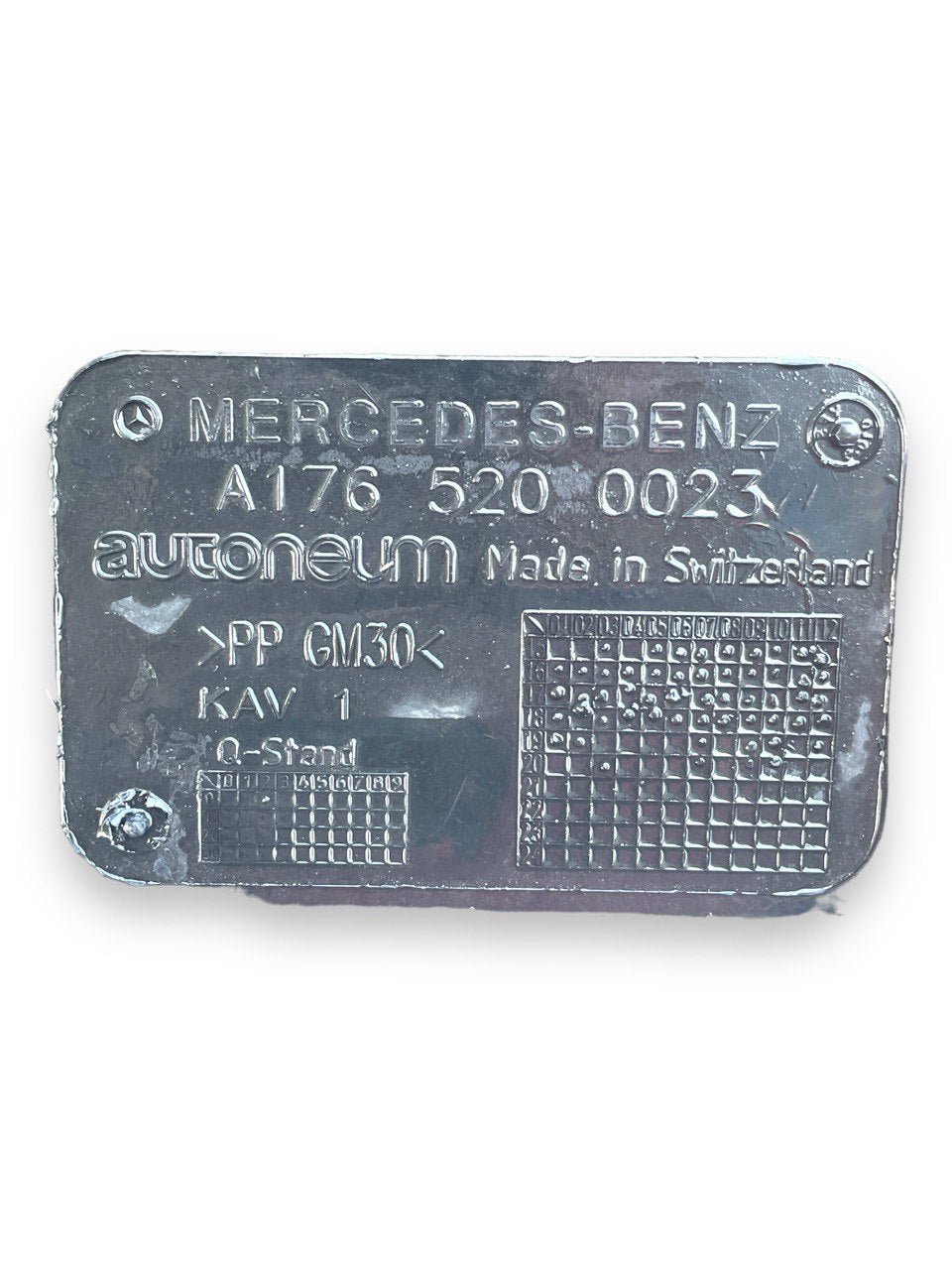 Copertura Inferiore Motore Mercedes - Benz Classe A W176 cod:A1765200023 (2012 > 2018) - F&P CRASH SRLS - Ricambi Usati