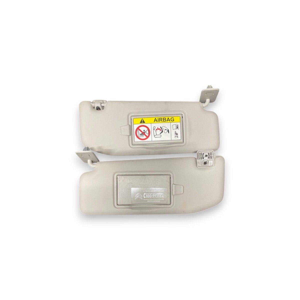 Coppia alette parasole citroen c3 iii (2016 - 2024) - F&P CRASH SRLS - Ricambi Usati