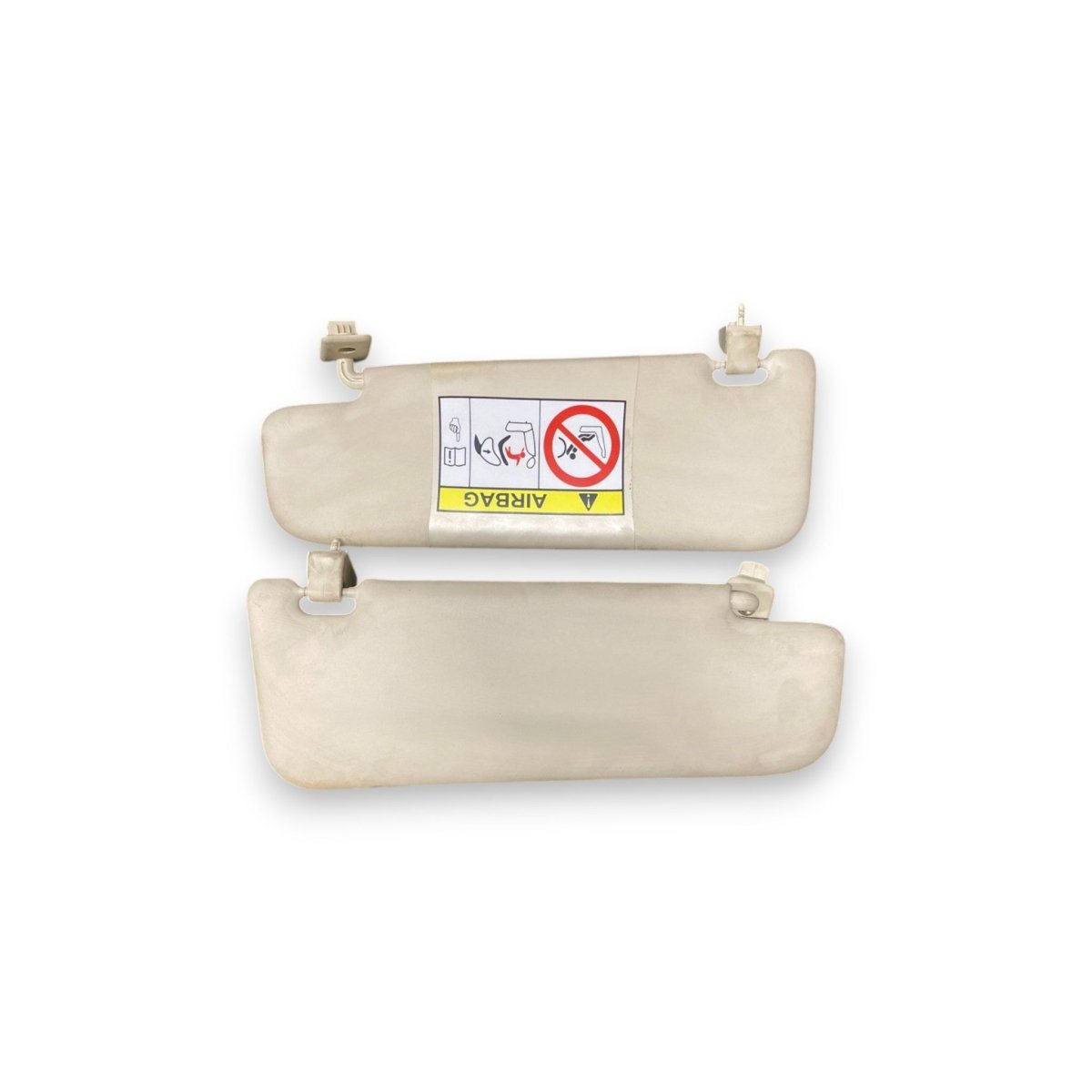Coppia alette parasole fiat 500 3 porte (2007 - 2015) - F&P CRASH SRLS - Ricambi Usati