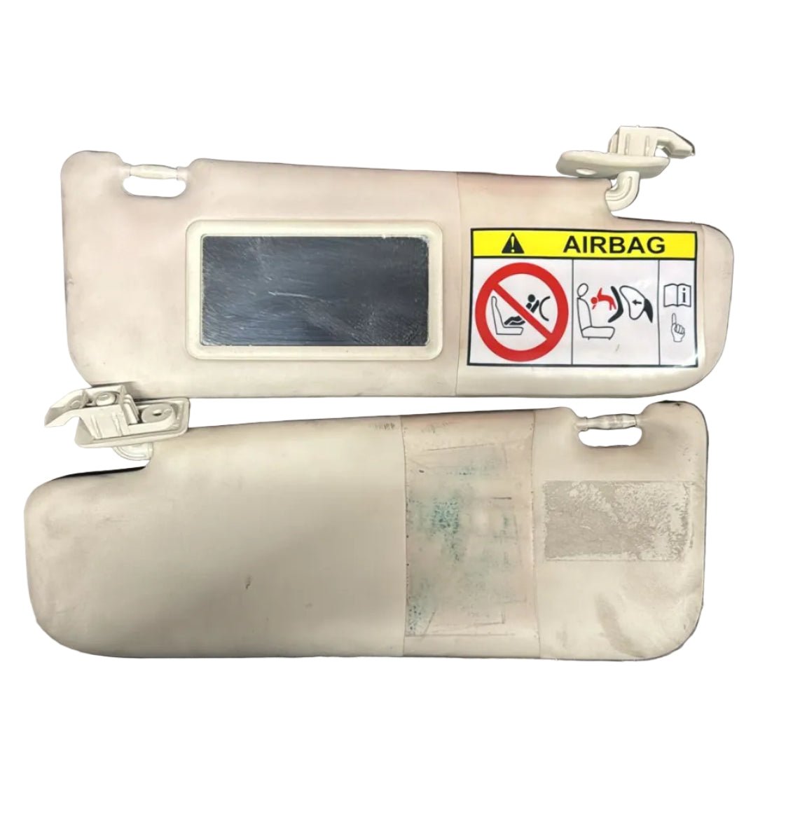 Coppia alette parasole Fiat 500 cod.D312C385 (2007 - 2014) - F&P CRASH SRL - Ricambi Usati