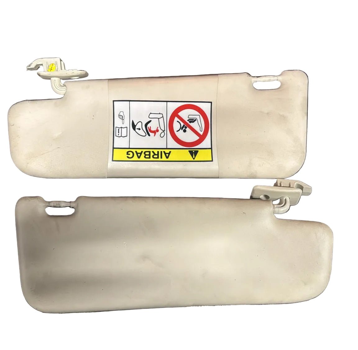 Pair of sun visors Fiat 500 cod.D312C385 (2007 - 2014) - F&P CRASH SRL - Used Parts