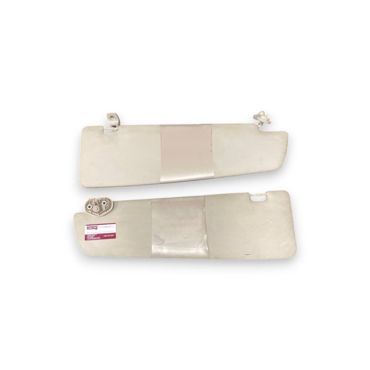 Coppia alette parasole fiat ducato iii (2014 - ) - F&P CRASH SRLS - Ricambi Usati
