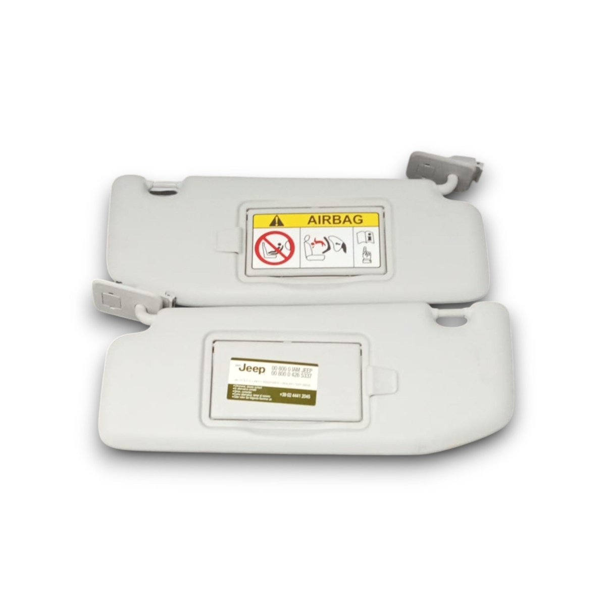 Coppia alette parasole jeep avenger cod . 0080004265337 (2022 >) - F&P CRASH SRL - Ricambi Usati