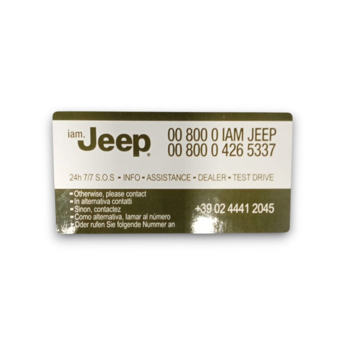 Coppia alette parasole jeep avenger cod . 0080004265337 (2022 >) - F&P CRASH SRL - Ricambi Usati