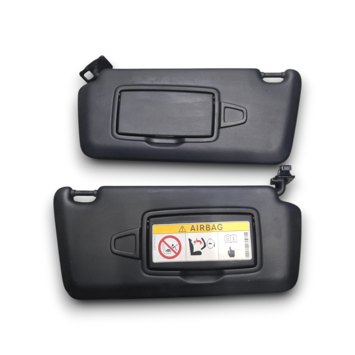 Pair of sun visor brackets for Mercedes Class A W176 (2012 - 2018) - F&P CRASH SRLS - Used Parts