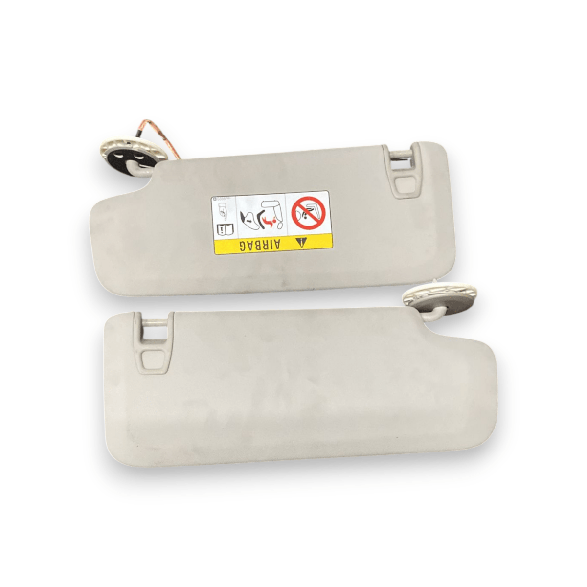 Coppia alette parasole mokka (2012 - 2019) - F&amp;P CRASH SRLS - Ricambi Usati
