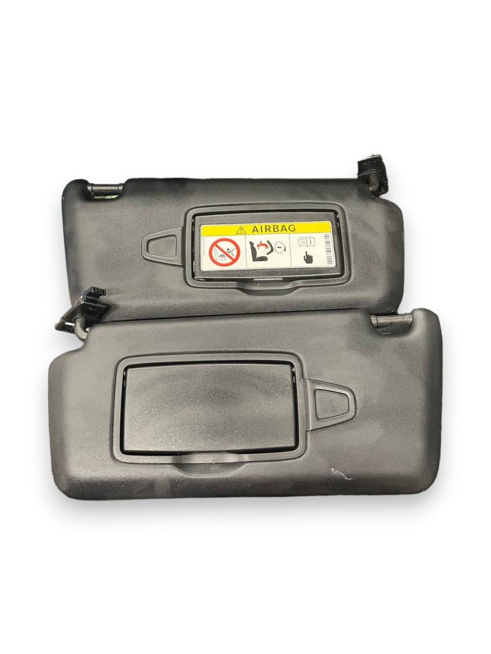 Coppia Alette Parasole Nere Mercedes - Benz Classe A W176 (2012 al 2018) - F&amp;P CRASH SRLS - Ricambi Usati