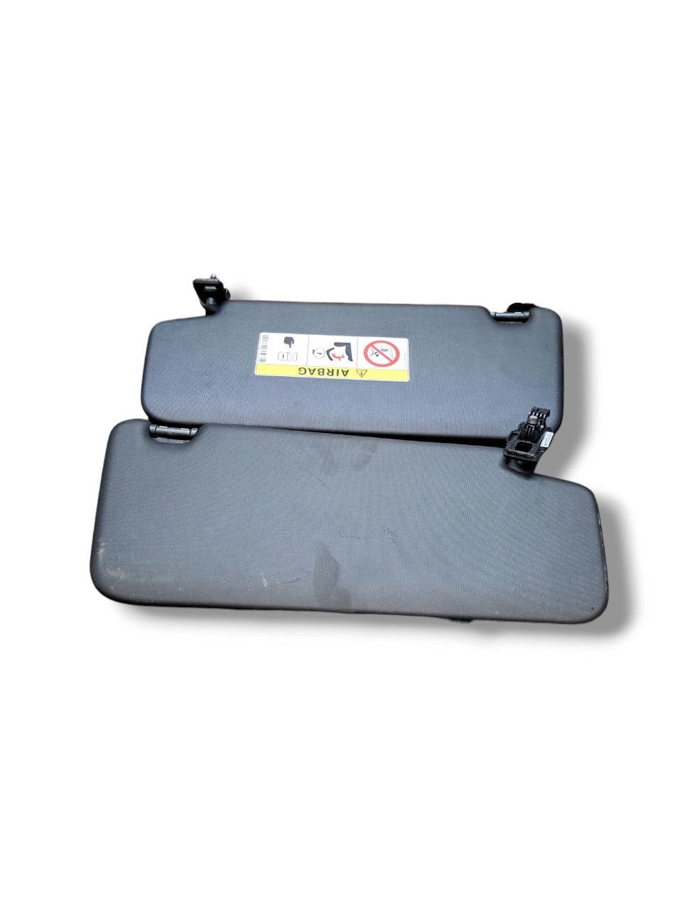 Black sun visor pair for Mercedes Classe A W176 (2016) COD:A0078173620 - F&P CRASH SRLS - Used Spare Parts