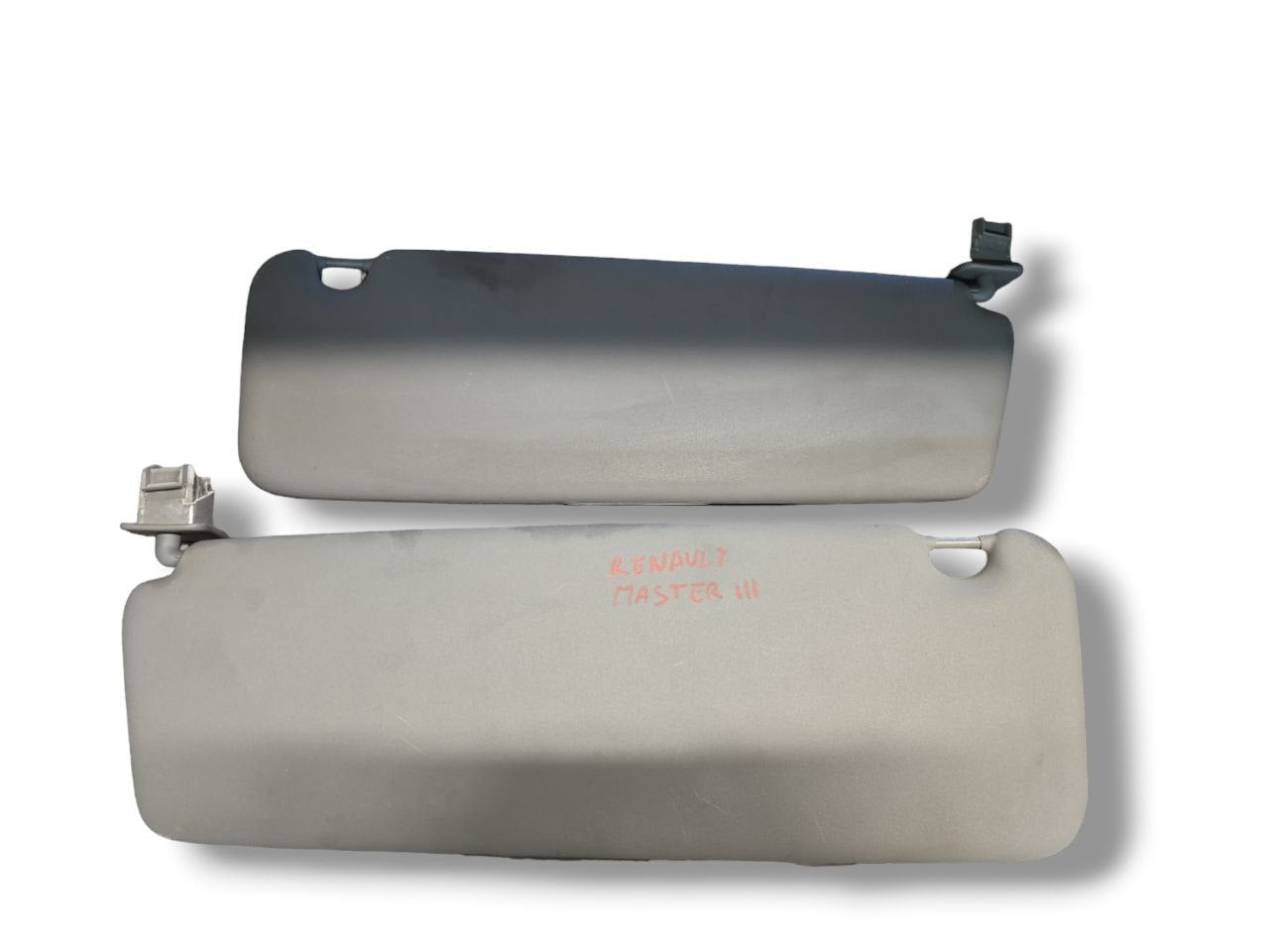 COPPIA ALETTE PARASOLE RENAULT MASTER III (2014 - 2019) - F&P CRASH SRLS - Ricambi Usati