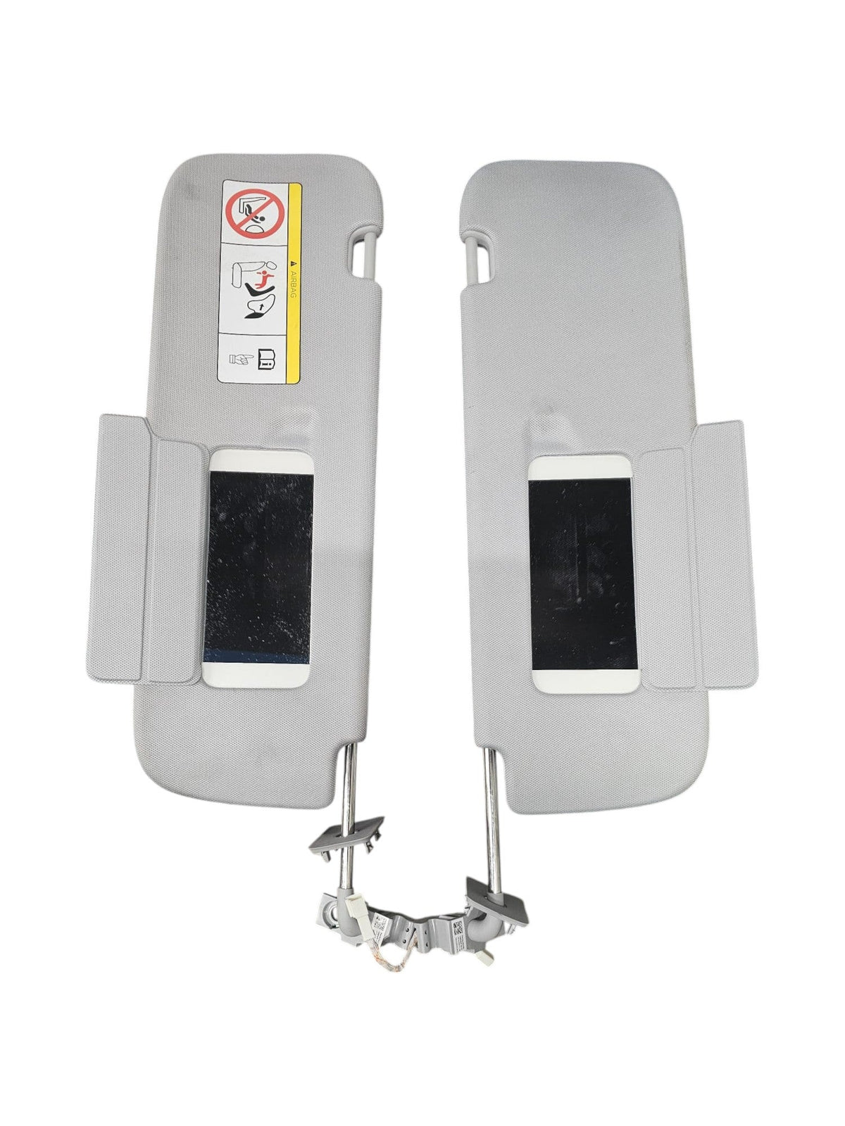 Coppia Alette Parasole Tesla Model 3 Cod:149040543D / 149040623D (2017 - >) - F&P CRASH SRLS - Ricambi Usati